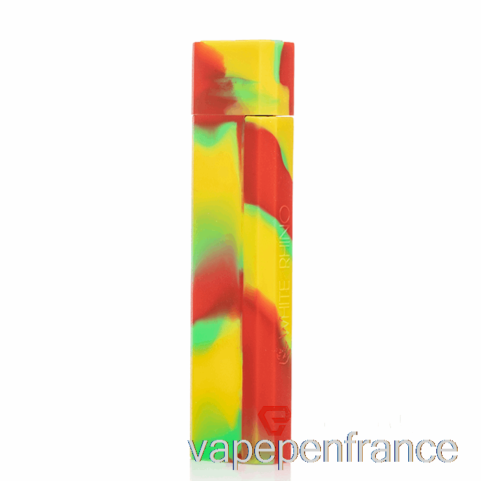 Tampon En Silicone Pour Rhinocéros Blanc [pyrex] Stylo Vape Rasta